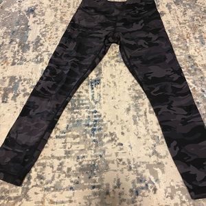 Soft and snug mid rise camo leggings